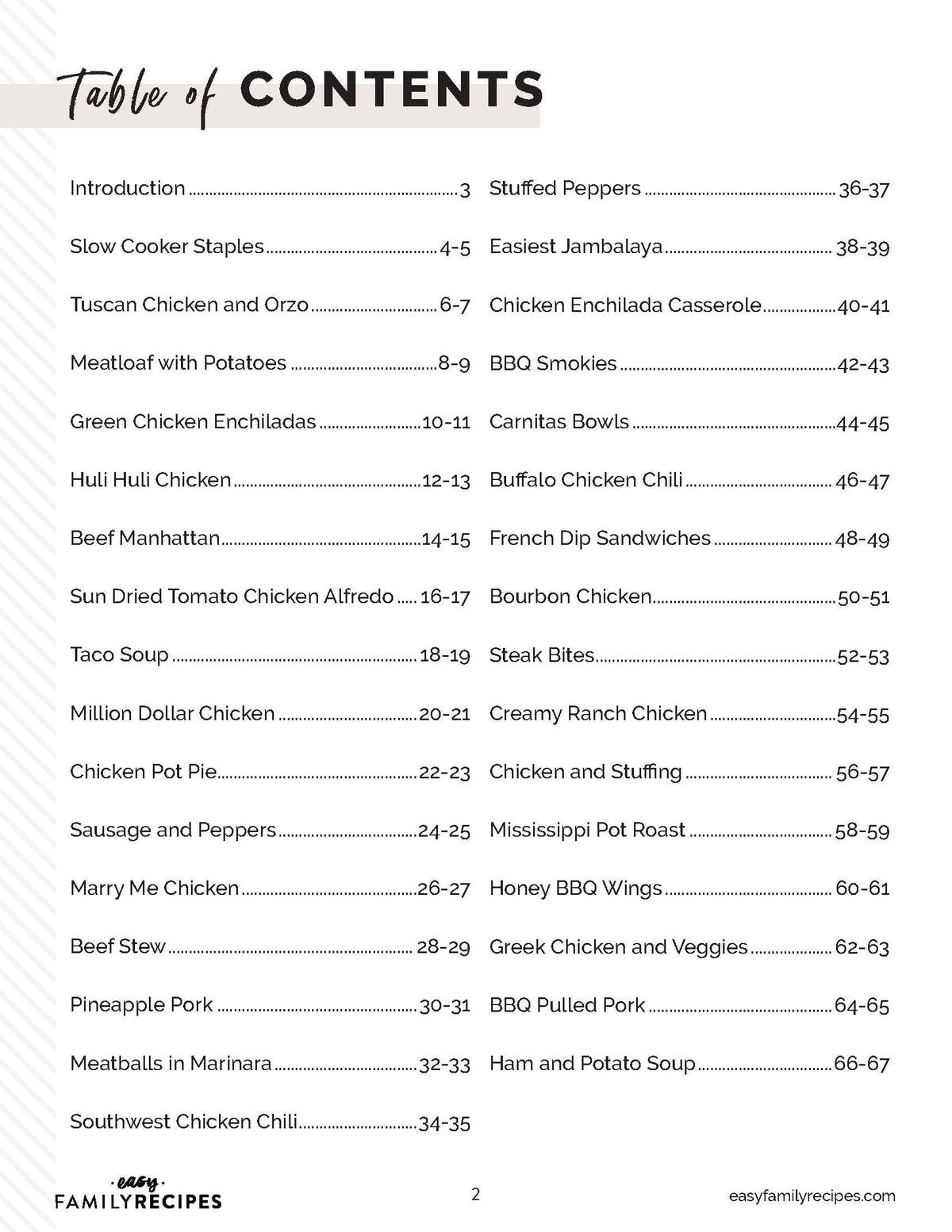 Busy Night - Slow Cooker Recipes - Volume 3