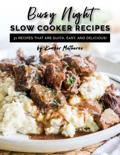 Busy Night - Slow Cooker Recipes